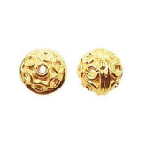 BG-161 18K Gold Overlay Bali Bead Beads Bali Designs Inc